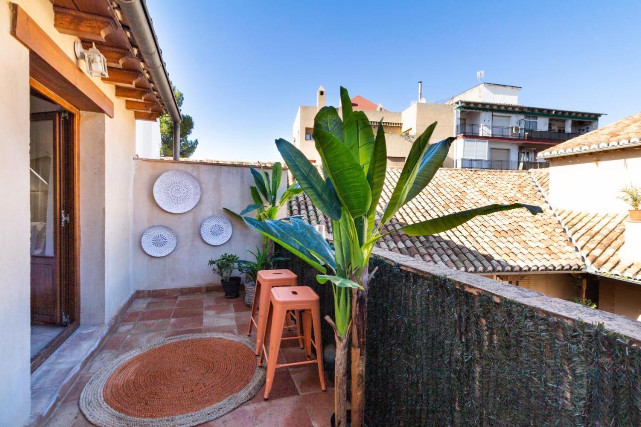 Апартаменты Atico Junto Al Albaicin Con Terraza Гранада Экстерьер фото