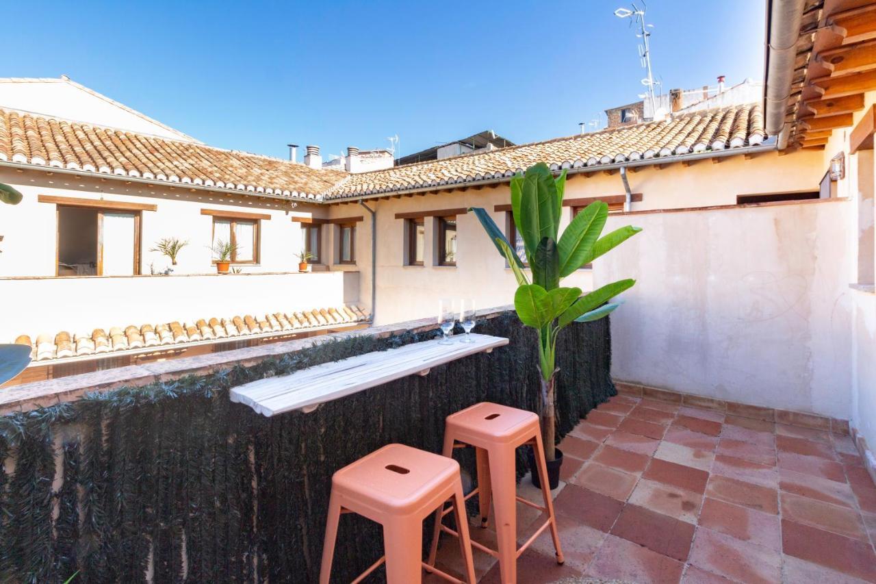 Апартаменты Atico Junto Al Albaicin Con Terraza Гранада Экстерьер фото